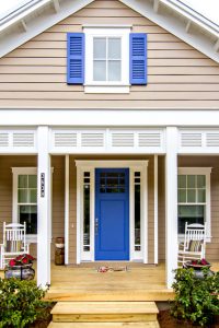 exterior beach style porch